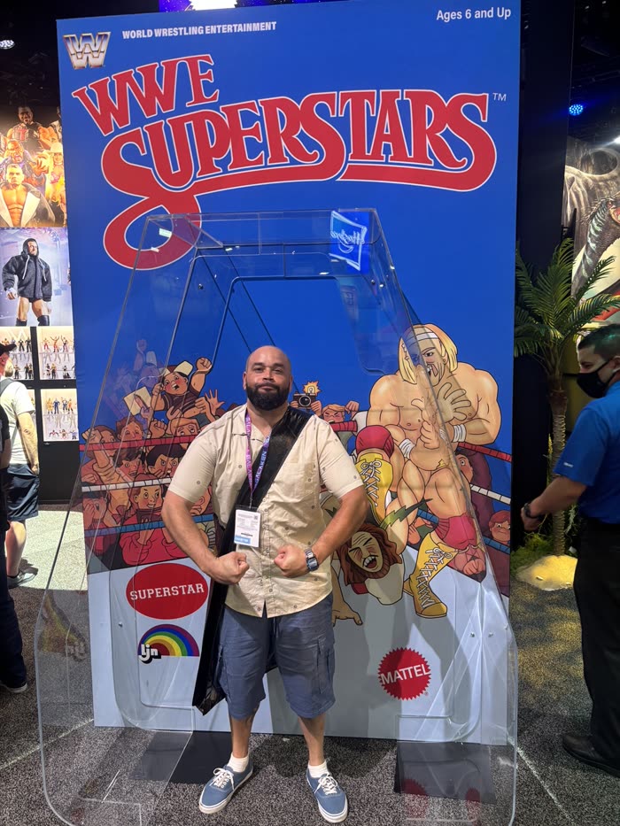 Billy Walls, founder of eComicIQ, at San Diego Comic-Con